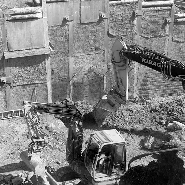 Erweiterung Generator, Berneck - Referenzen - Andres Geotechnik AG - St.Gallen - Schweiz